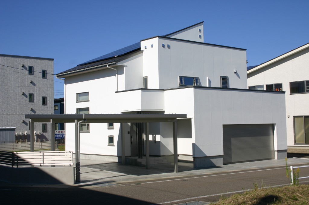 趣味を生かせる広々空間の家（下門前地内）住宅施工例に追加しました