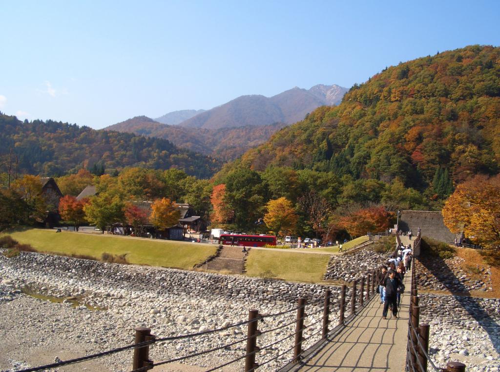 白川郷と長島温泉の旅