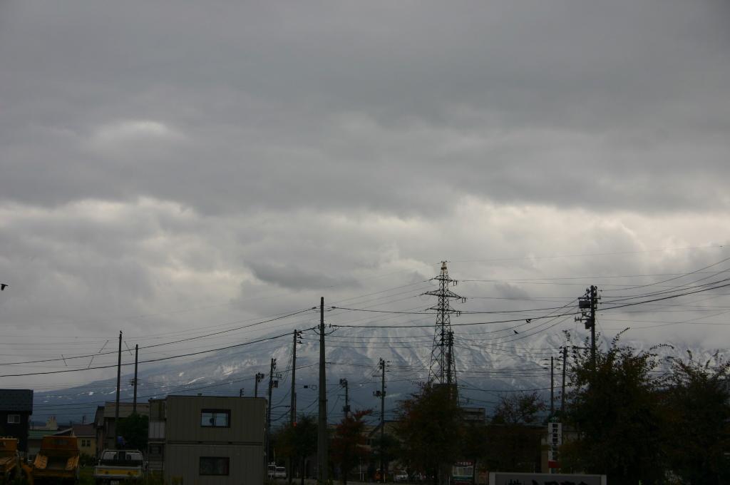 こんなところまで雪が