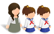 大人１人＋子供２人